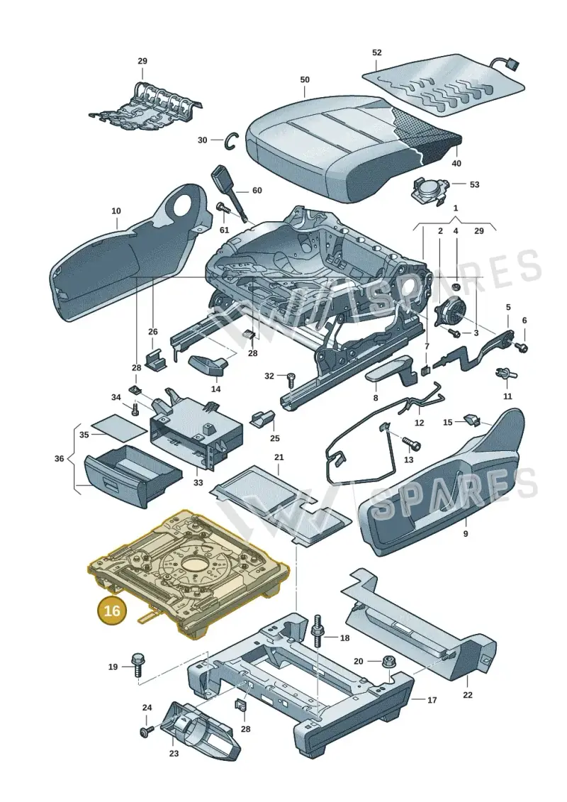 7T0881678E — Volkswagen Multivan (2021-) diagram 7t0881000, position 16