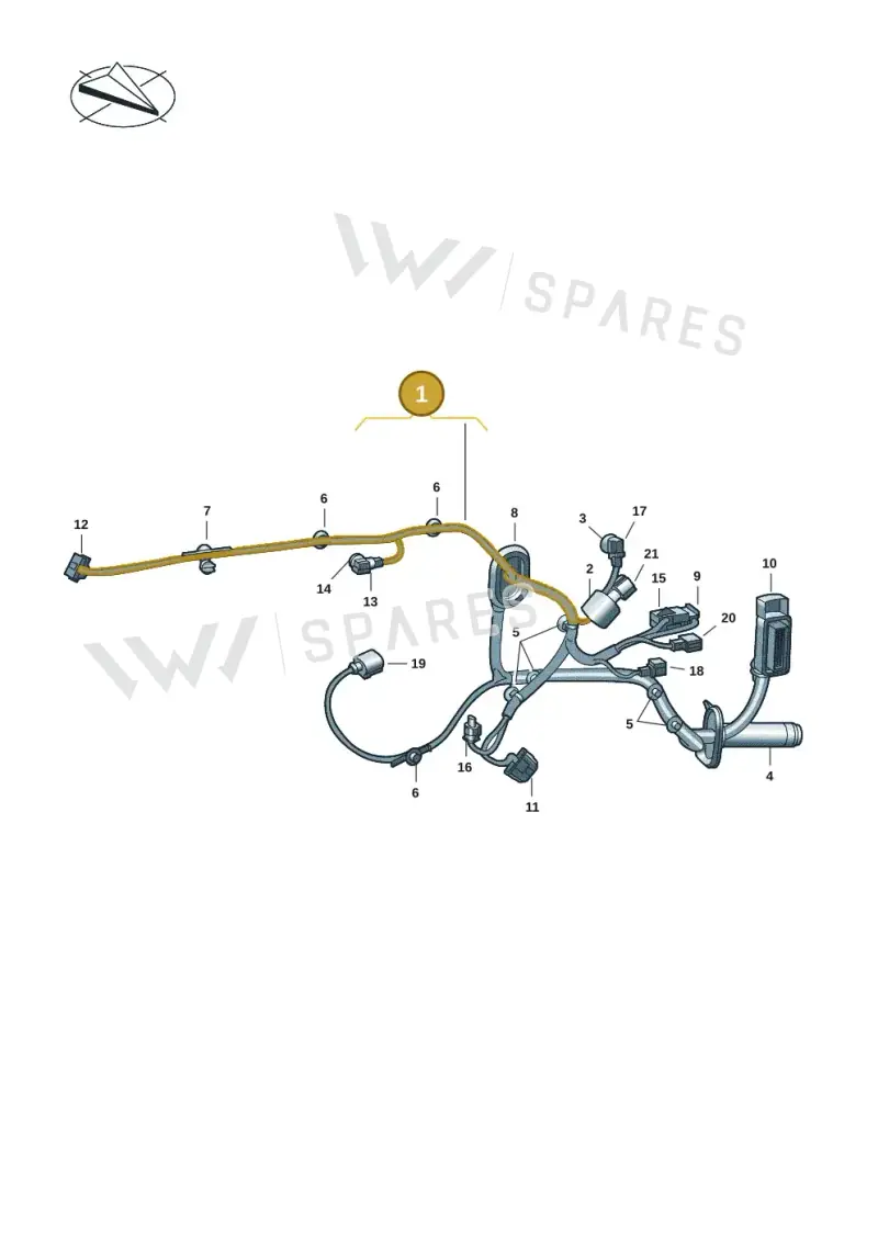 7T1971161FD — Volkswagen Multivan (2021-2025) diagram 7t0972300, position 1