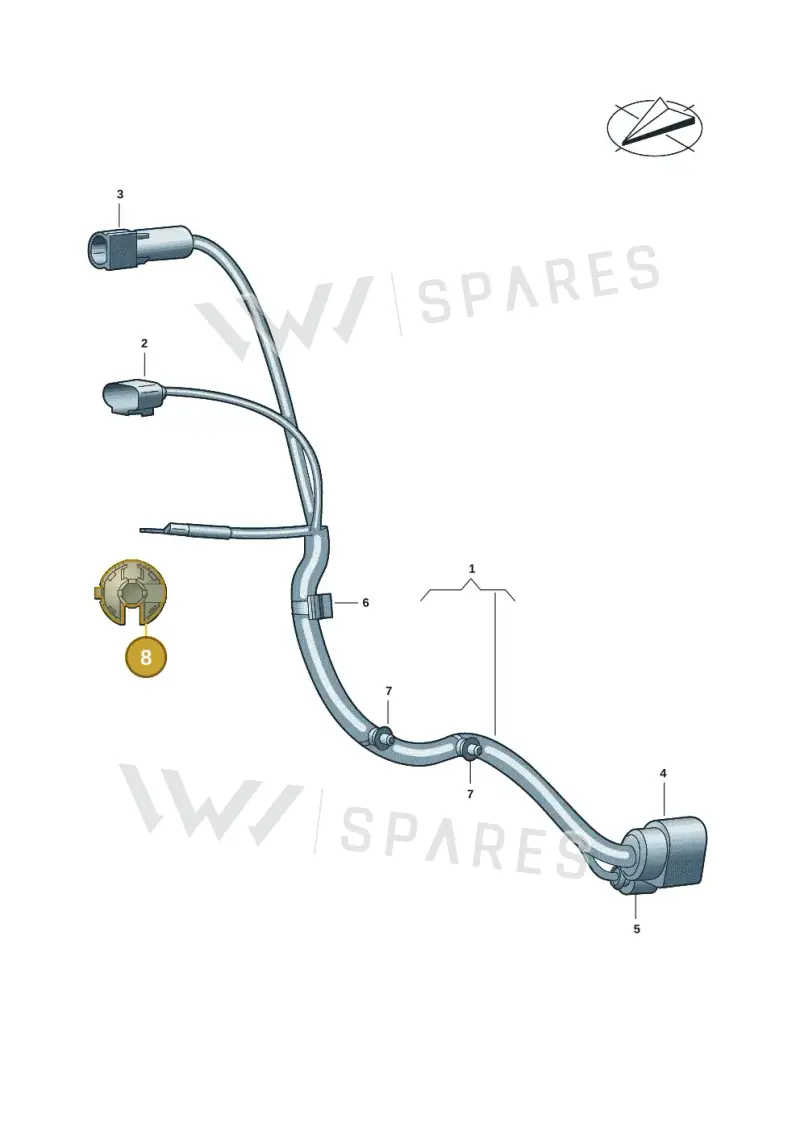 80A971260 — Volkswagen ID.Buzz (2022-) diagram 15a971700, position 8