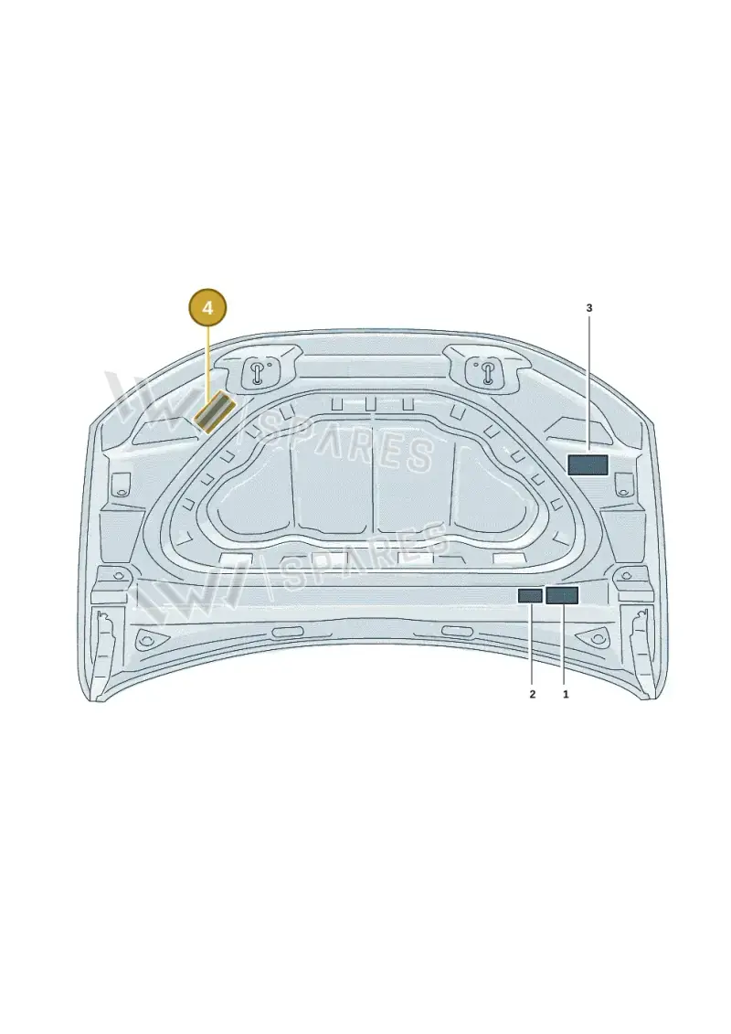 85E010504D — Audi Q6 e-tron (2023-2025) diagram f5s010010, position 4