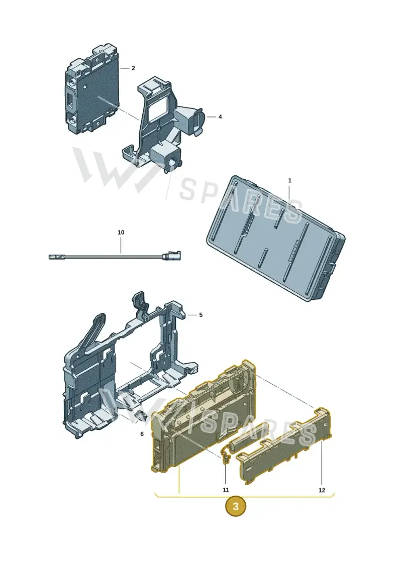 85E035282B — Audi Q6 e-tron (2023-2025) diagram f5s035550, position 3