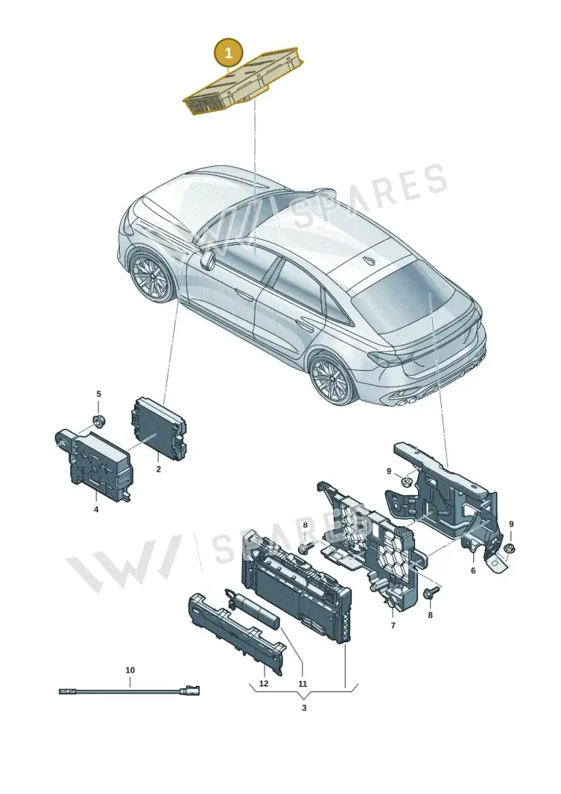 85E035507 — Audi A5 Limousine (2024-2025) diagram 8wh035550, position 1