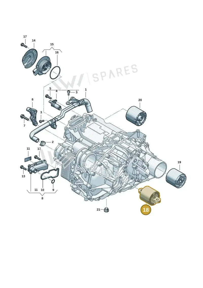 85E199371H — Audi Q6 e-tron (2023-2025) diagram f5s901100, position 18