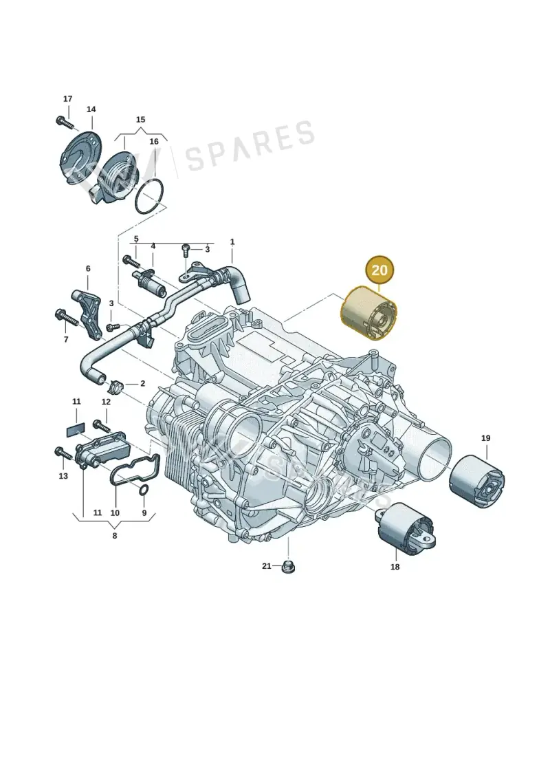 85E199682J — Audi Q6 e-tron (2023-2025) diagram f5s901100, position 20