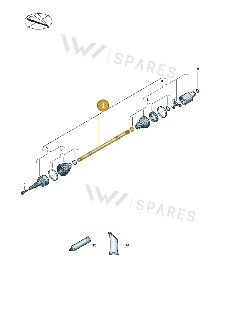 85E407271AK — Audi Q6 e-tron (2023-2025) diagram f5s407050, position 1