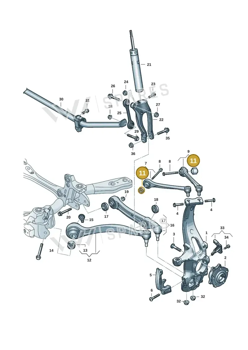 85E407515C — Audi Q6 e-tron (2023-2025) diagram f5s407000, position 11