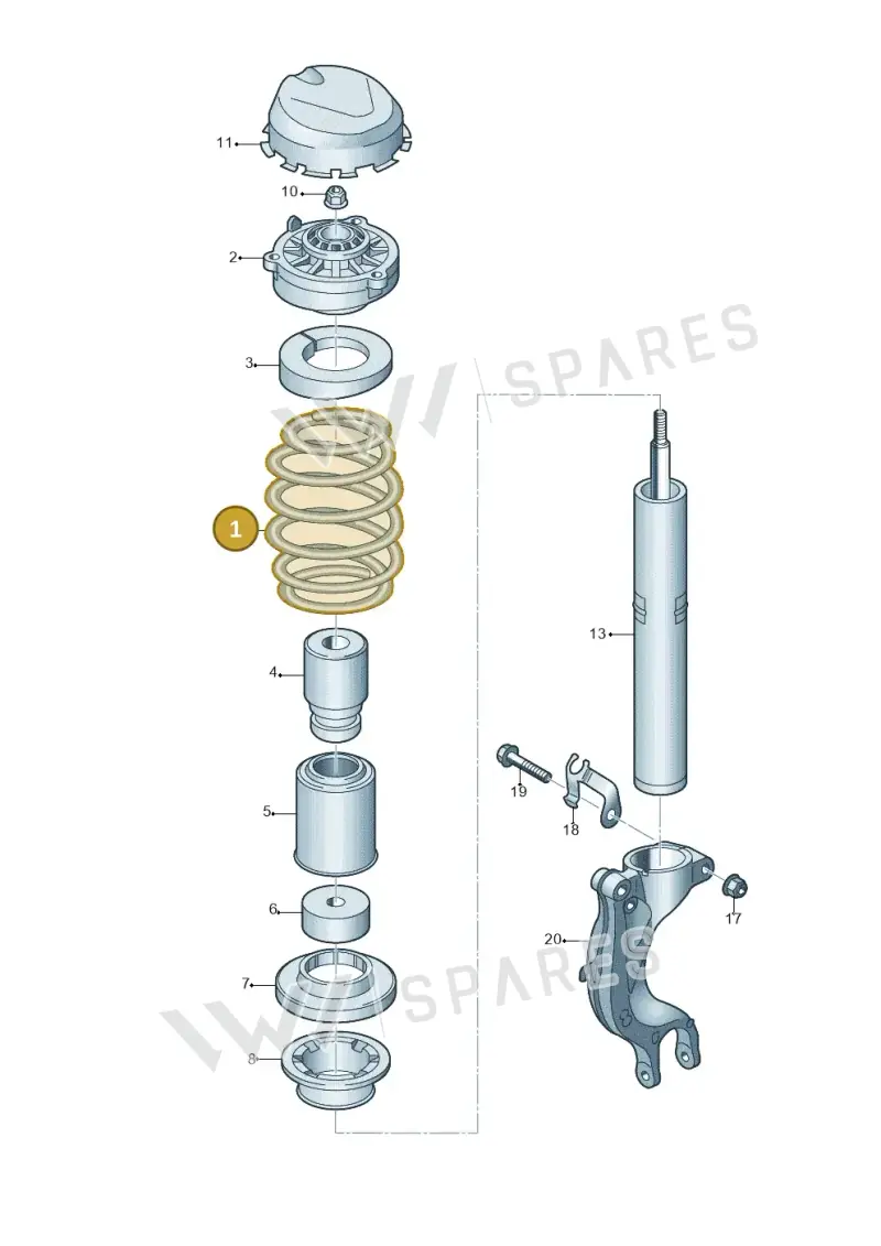 85E411105EC — Audi Q6 e-tron (2023-2025) diagram 859411000, position 1