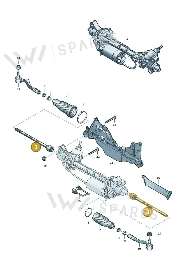 85E423810B — Audi Q6 e-tron (2023-2025) diagram 771423000, position 3