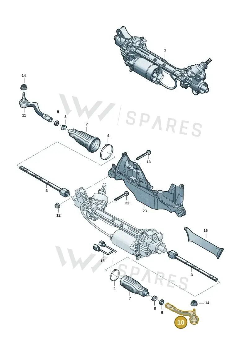 85E423811B — Audi Q6 e-tron (2023-2025) diagram 771423000, position 10