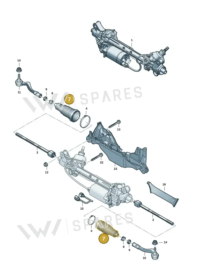 85E423831B — Audi Q6 e-tron (2023-2025) diagram 771423000, position 7