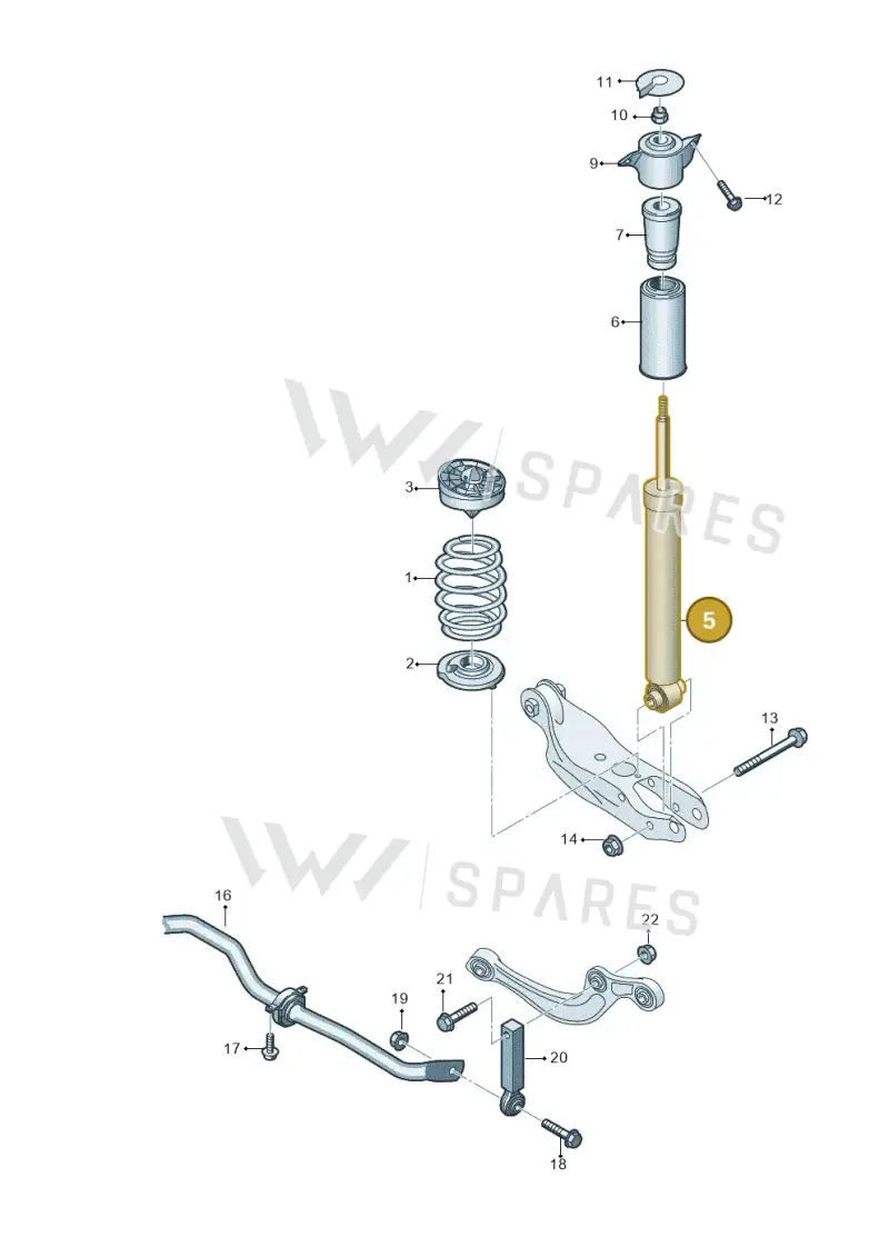 85E513035P — Audi Q6 e-tron (2023-2025) diagram 859511000, position 5