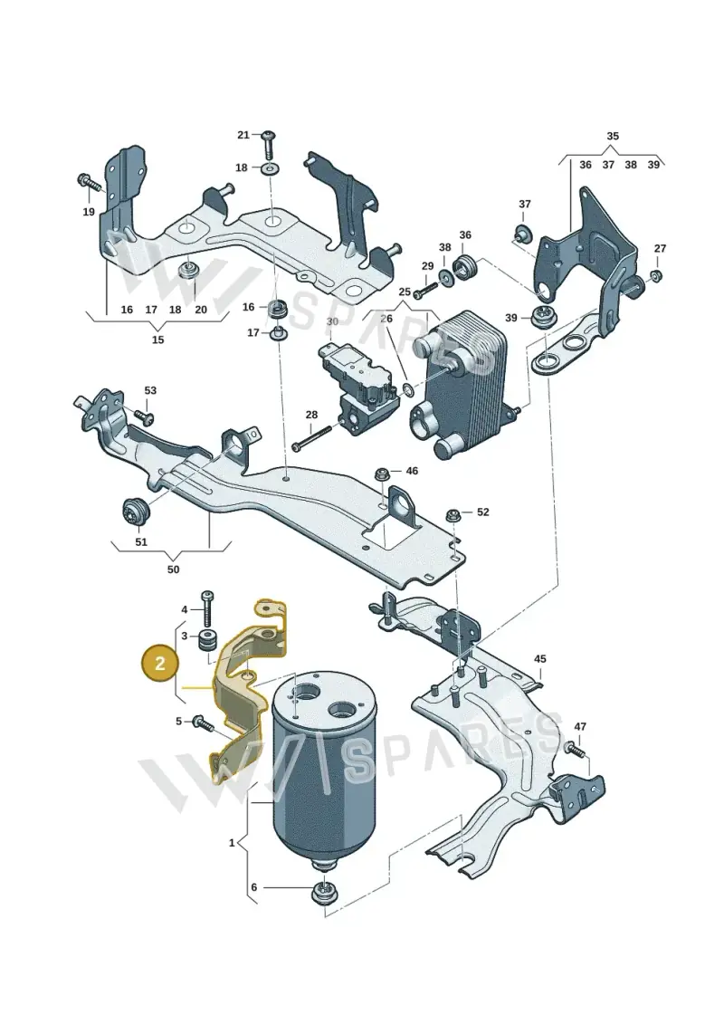 85E816594A — Audi Q6 e-tron (2023-2025) diagram f5s260780, position 2