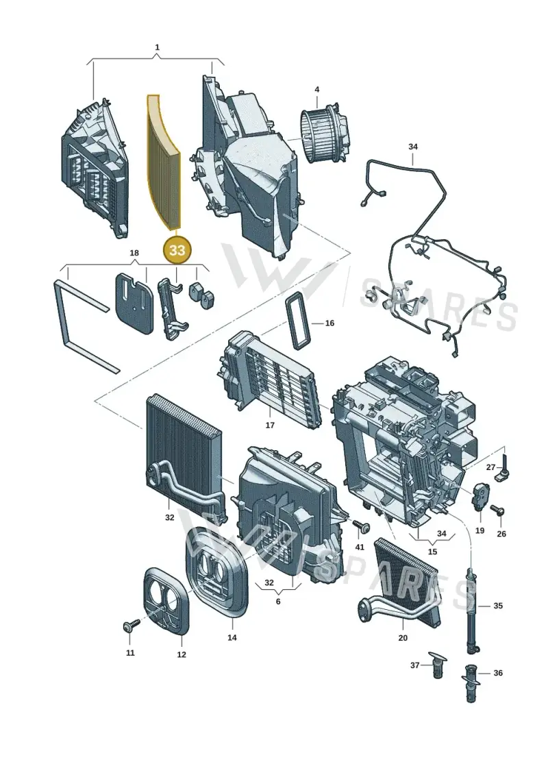 85E819439B — Audi Q6 e-tron (2023-2025) diagram f5s820150, position 33