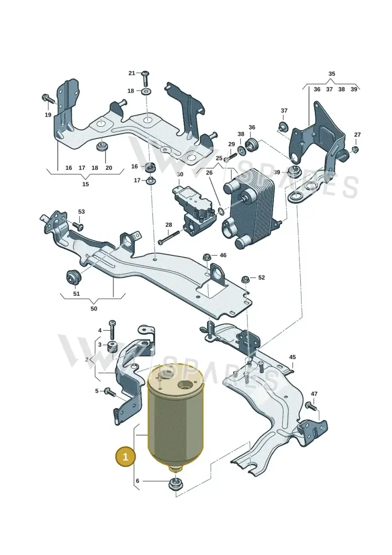 85E820192D — Audi Q6 e-tron (2023-2025) diagram f5s260780, position 1