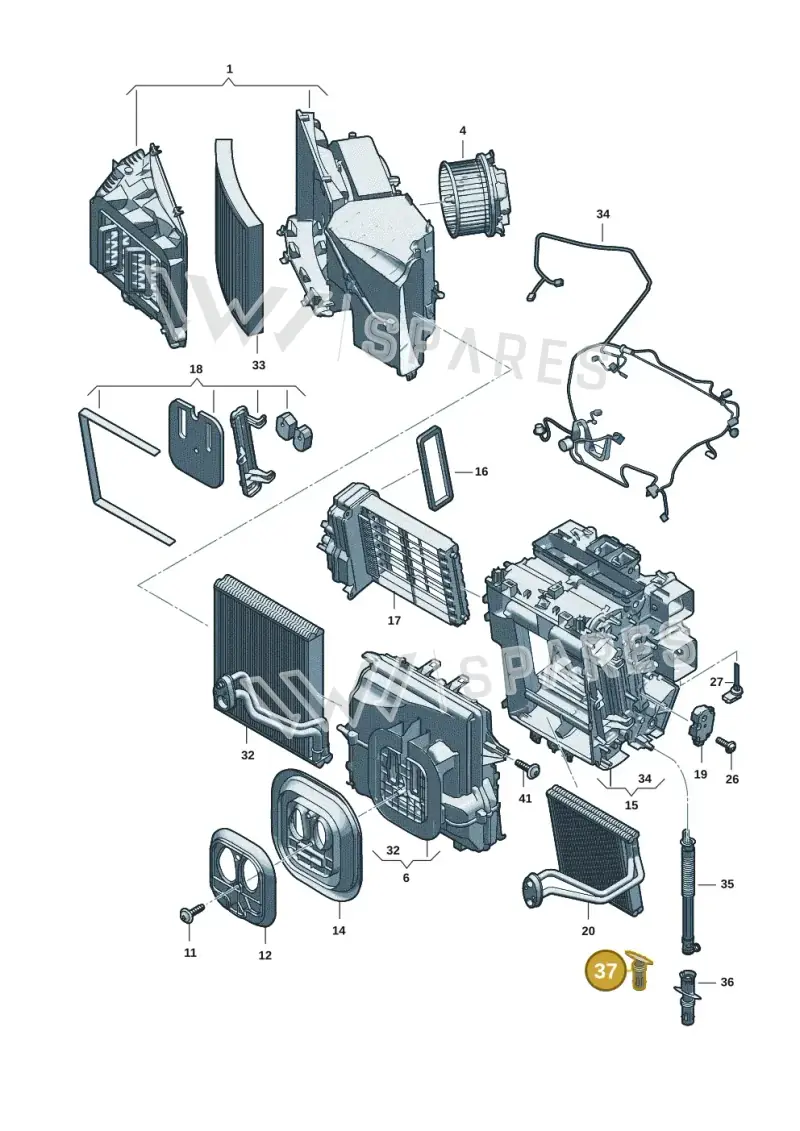 85E820992 — Audi Q6 e-tron (2023-2025) diagram f5s820150, position 37