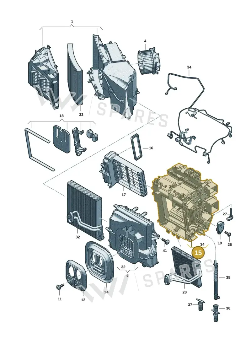 85E898353A — Audi Q6 e-tron (2023-2025) diagram f5s820150, position 15
