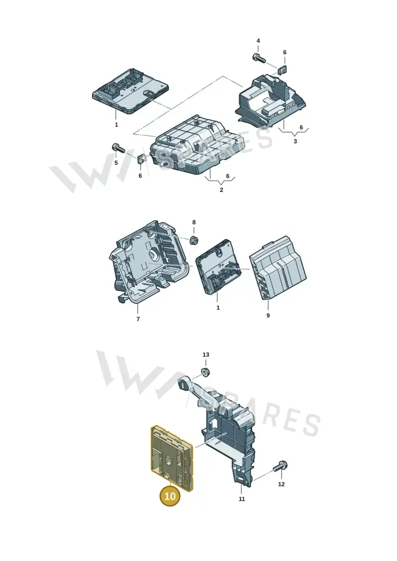 85E907064DF — Audi A5 Limousine (2024-2025) diagram 8wh907200, position 10
