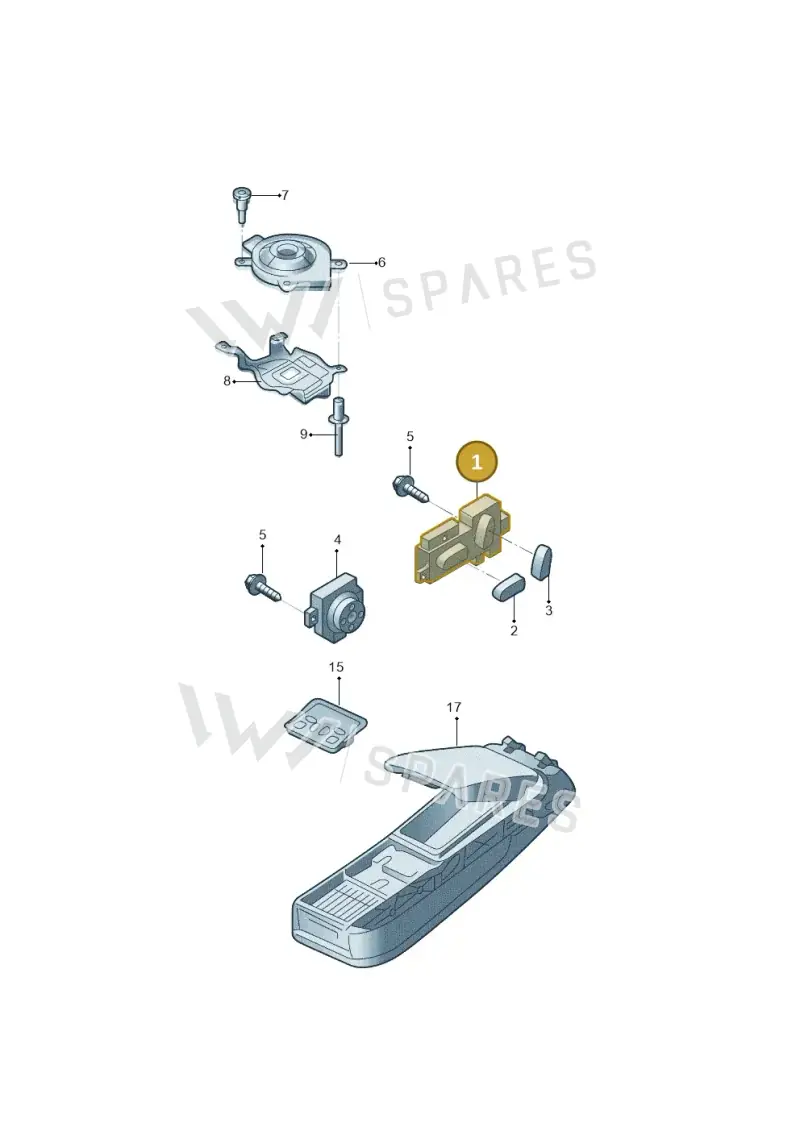 85E959748A — Audi Q6 (2022-) diagram 4kg959020, position 1