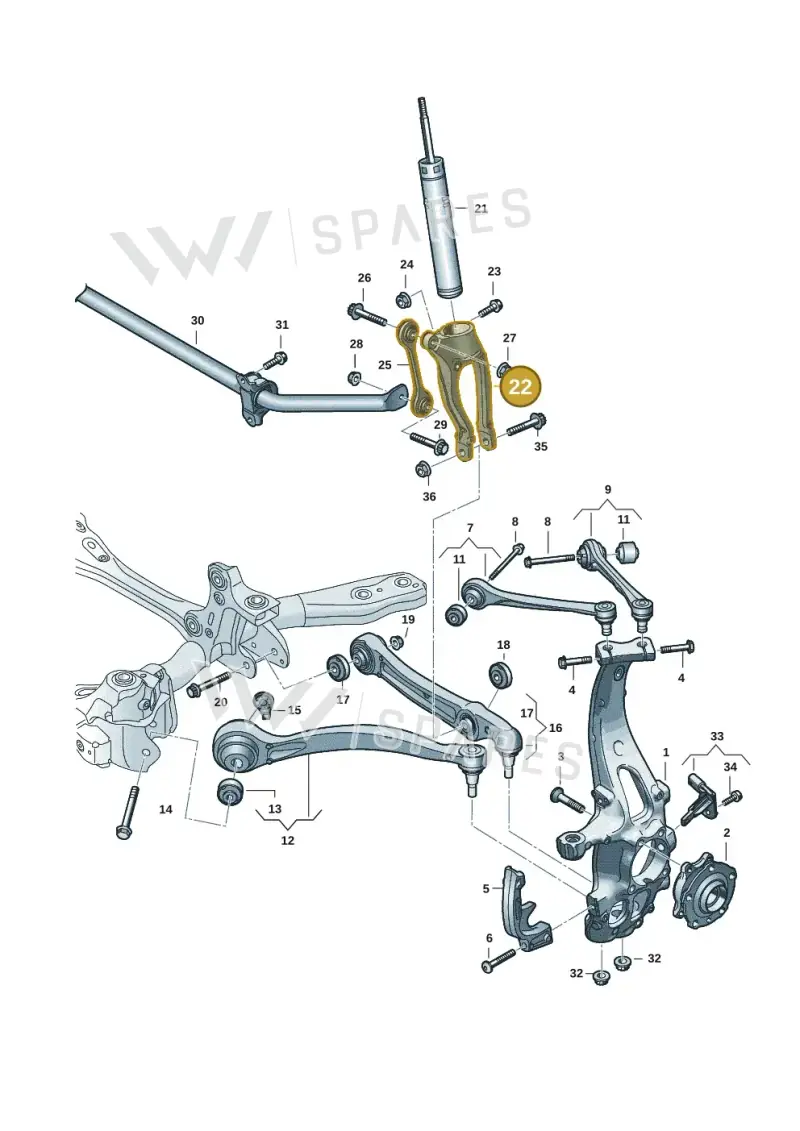 85H413038E — Audi Q6 e-tron (2023-2025) diagram f5s407000, position 22