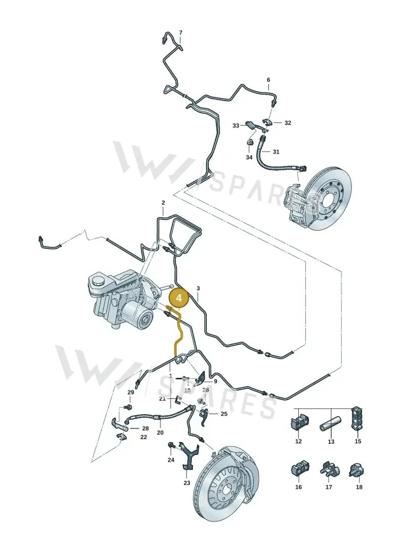 85H614726A — Audi Q6 e-tron (2023-2025) diagram f5s611020, position 4