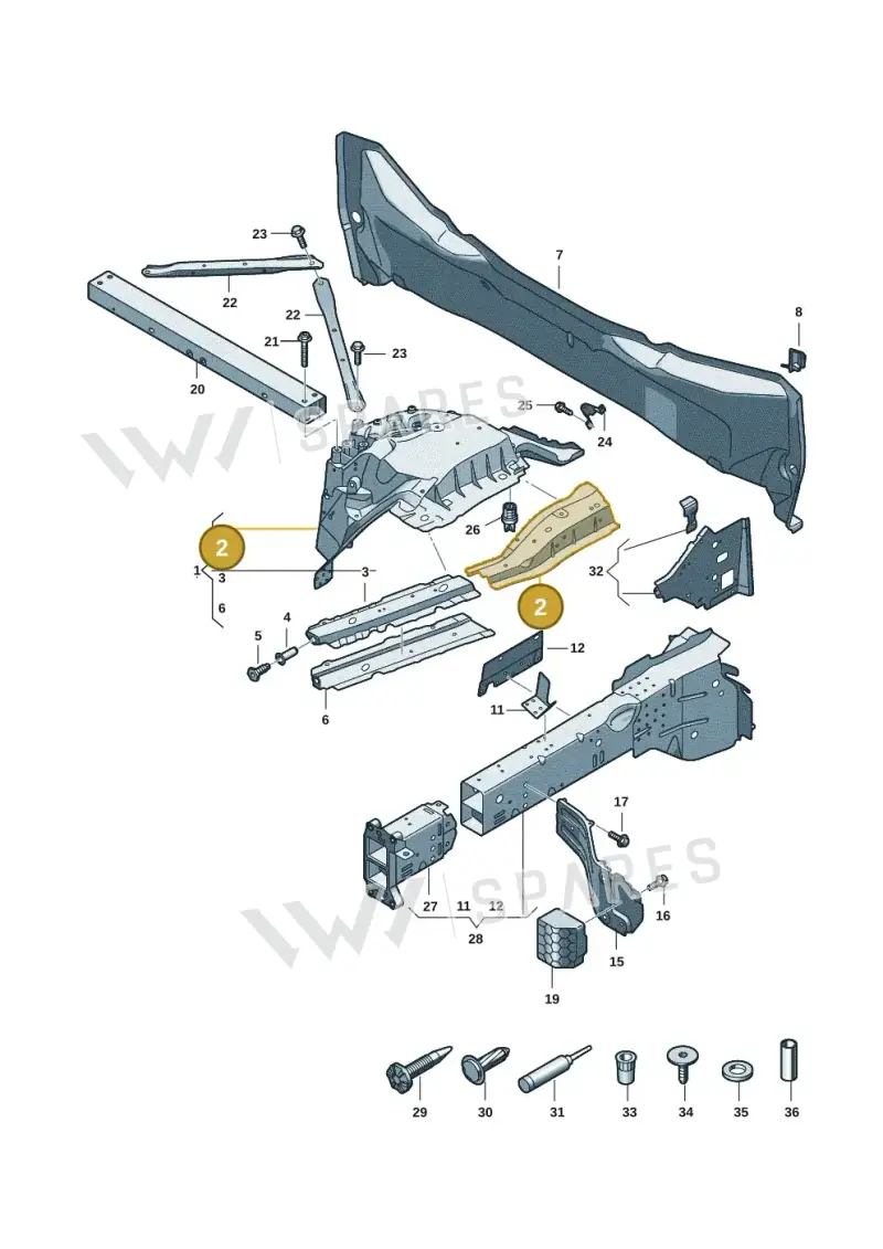 85H805157C — Audi Q6 e-tron (2023-2025) diagram f5s803000, position 2