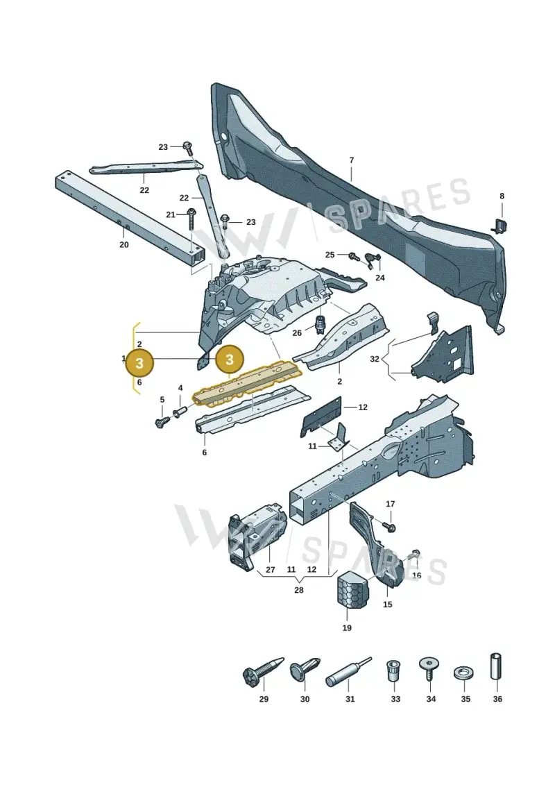 85H805604C — Audi Q6 e-tron (2023-2025) diagram f5s803000, position 3