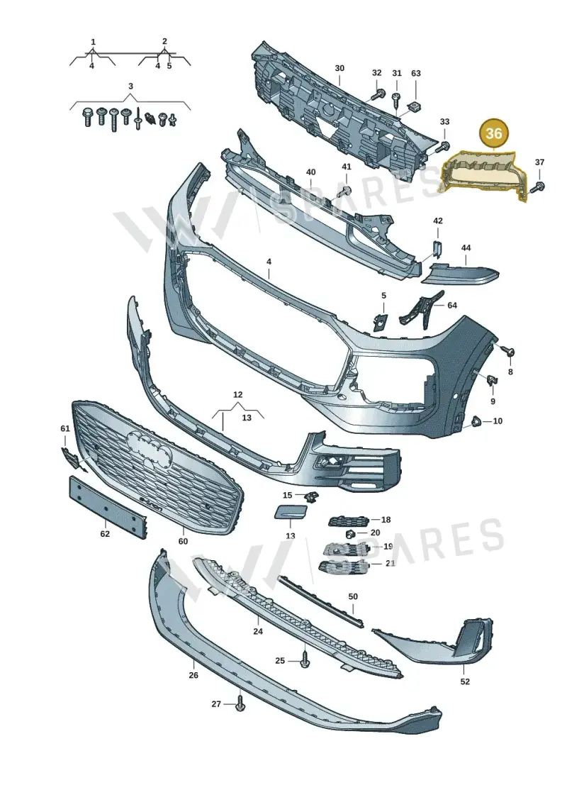 85H807096 — Audi Q6 e-tron (2023-2025) diagram f5s807100, position 36