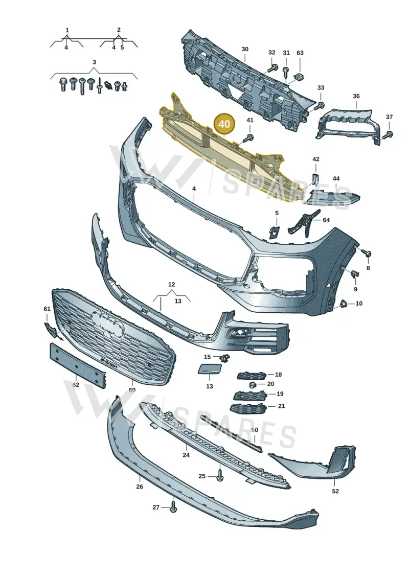 85H8076839B9 — Audi Q6 e-tron (2023-2025) diagram f5s807100, position 40