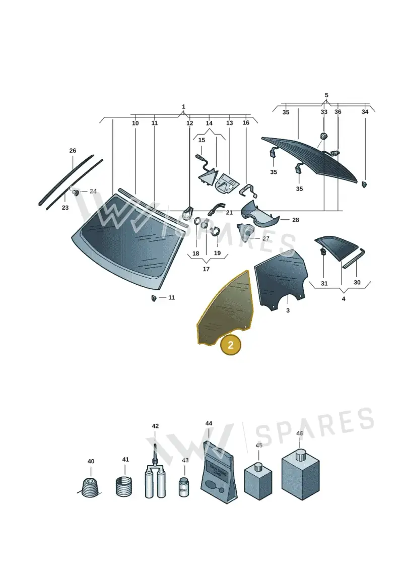 85H845022 — Audi Q6 e-tron (2023-2025) diagram f5s845000, position 2