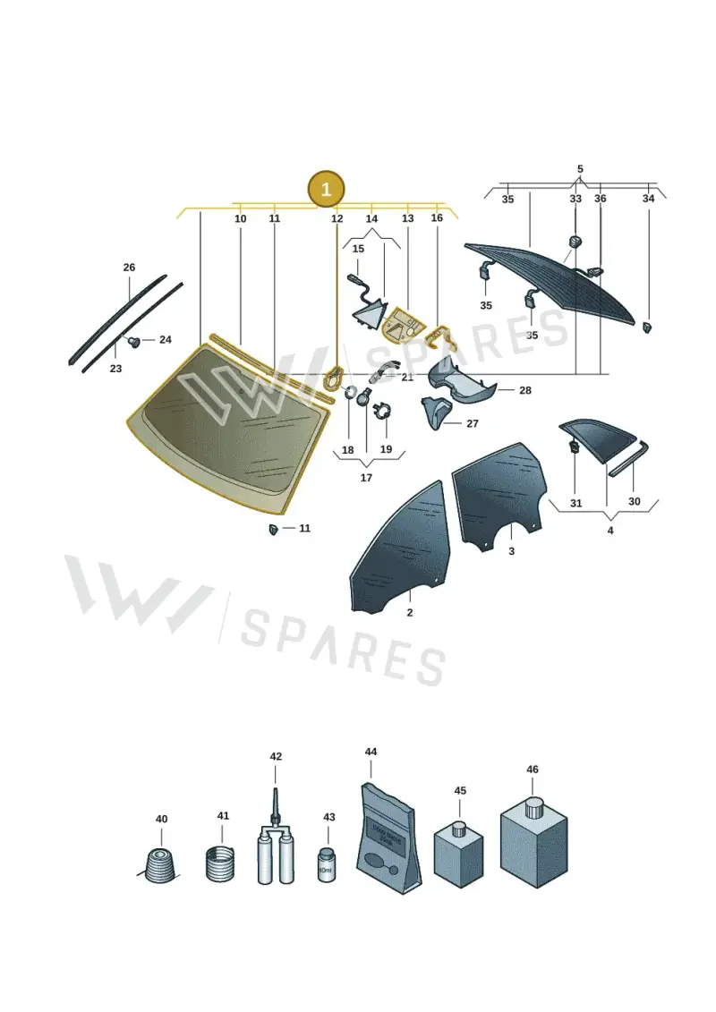 85H845099JNVB — Audi Q6 e-tron (2023-2025) diagram f5s845000, position 1