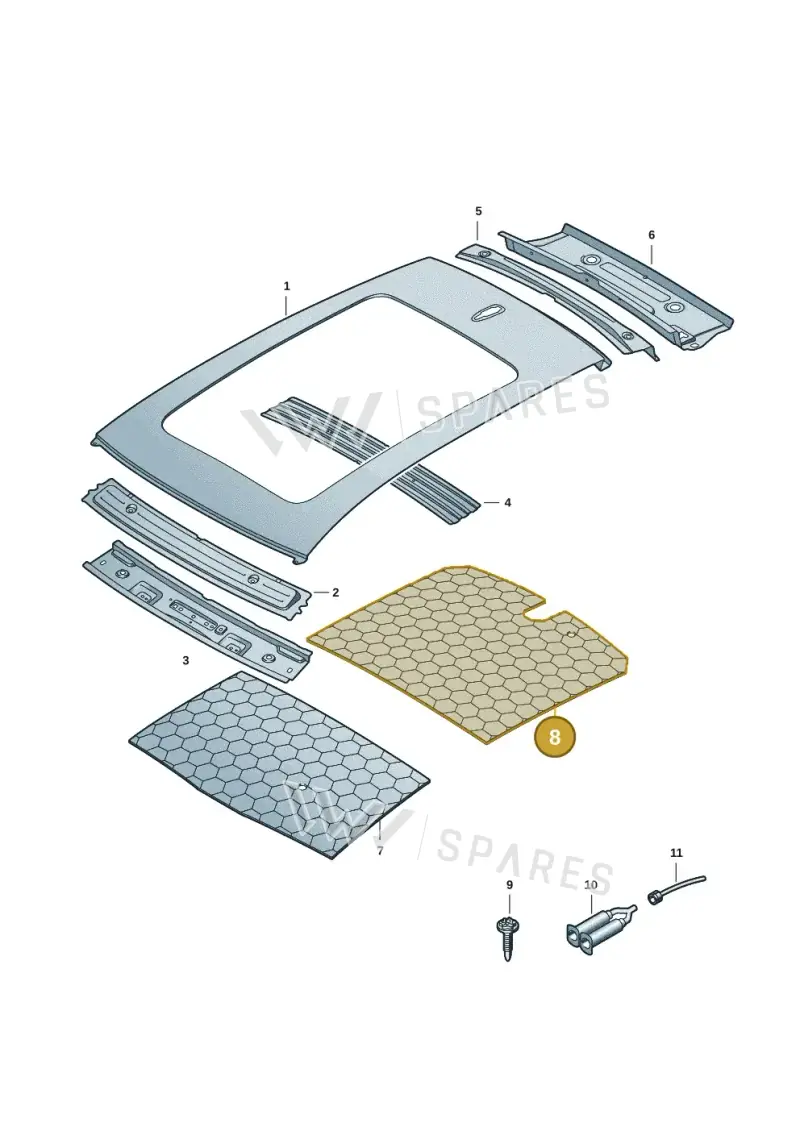 85H867523A — Audi Q6 e-tron (2023-2025) diagram f5s817000, position 8