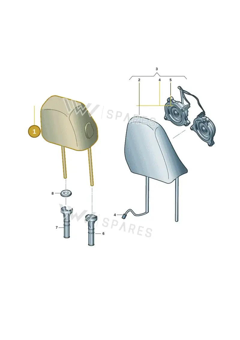 85H881903DF04 — Audi Q6 e-tron (2023-2025) diagram f5s881550, position 1