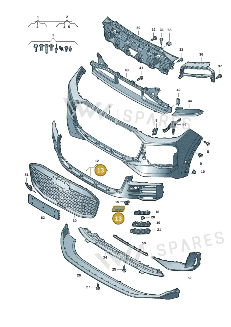 85H955276BY9B — Audi Q6 e-tron (2023-2025) diagram f5s807100, position 13