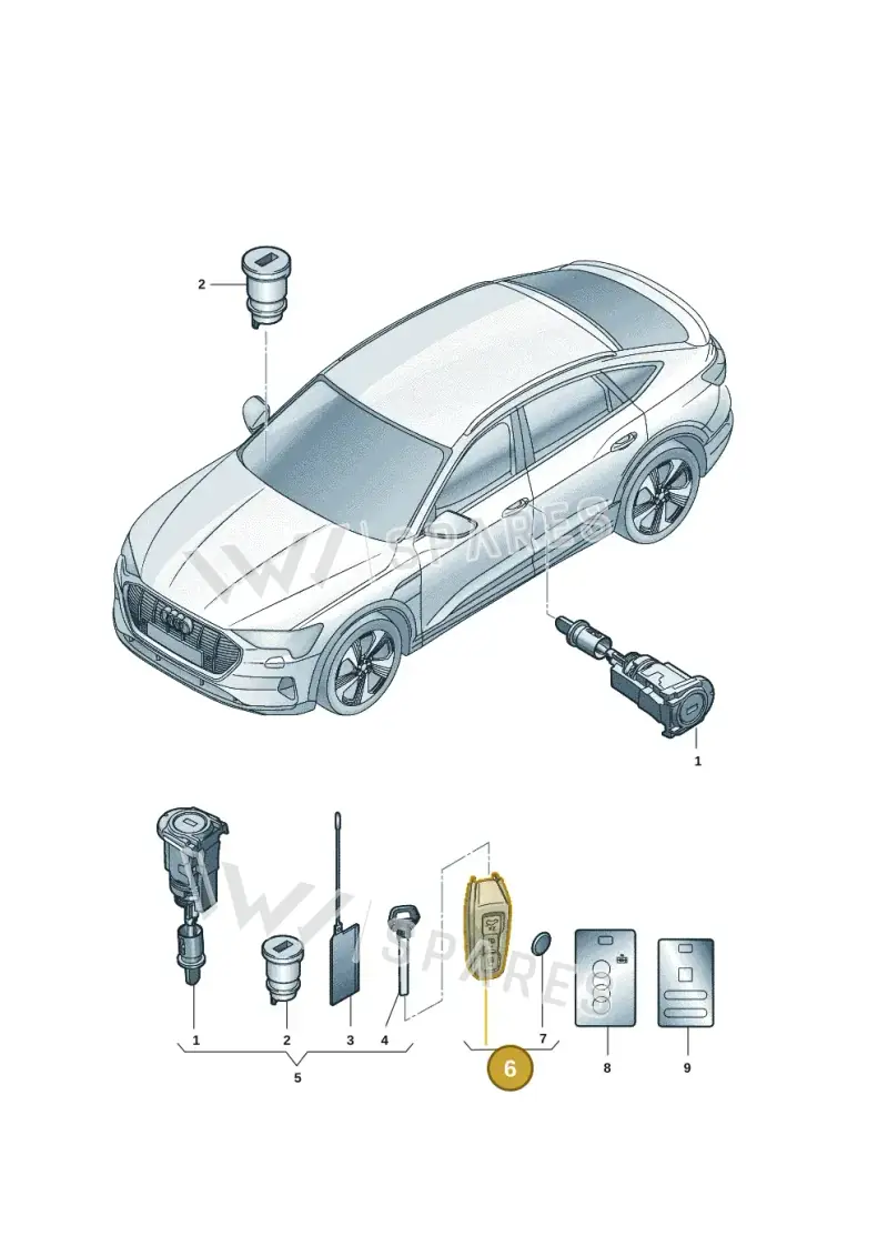85H959754HTKE — Audi Q6 e-tron (2023-2025) diagram f5s837010, position 6