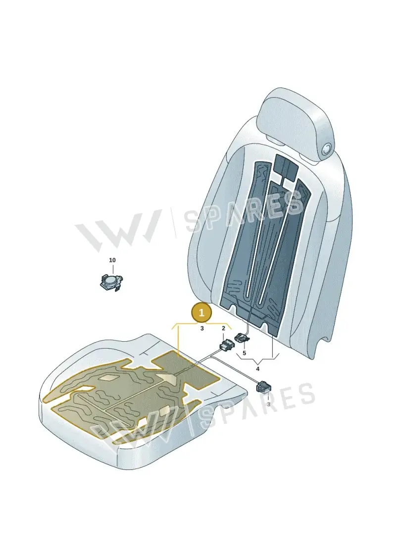 85H963555A — Audi Q6 e-tron (2023-2025) diagram 89a963100, position 1