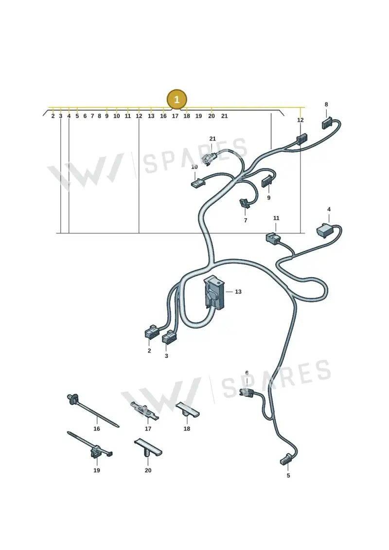 85H971035AF — Audi Q6 e-tron (2023-2025) diagram f5s972400, position 1