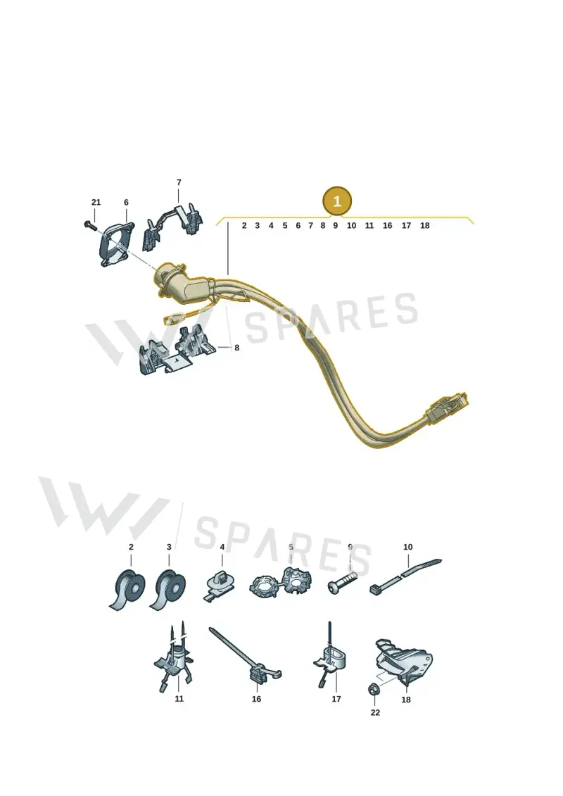 85H971093D — Audi Q6 e-tron (2023-2025) diagram f5s970300, position 1