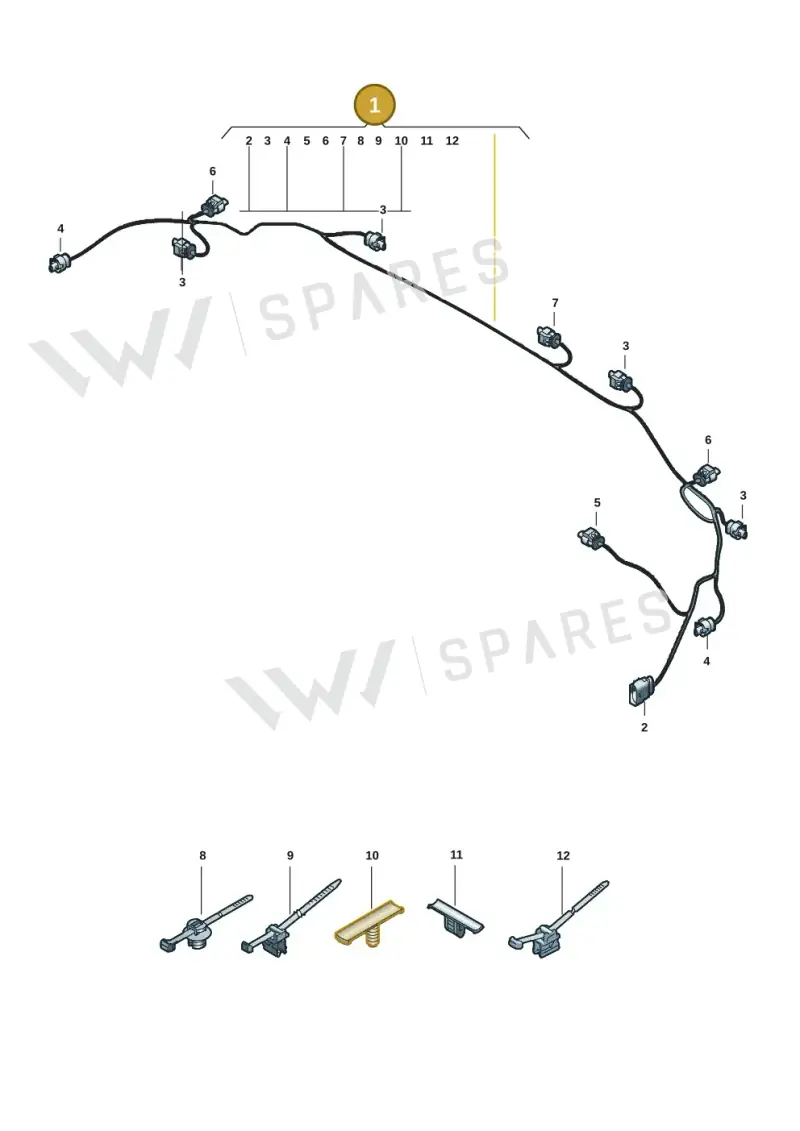85H971104K — Audi Q6 e-tron (2023-2025) diagram f5s972710, position 1