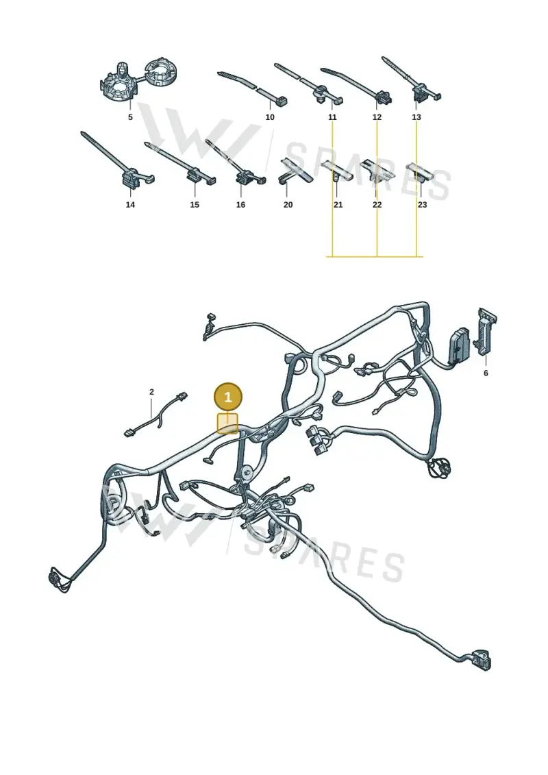 85H971315 — Audi Q6 e-tron (2023-2025) diagram f5s971900, position 1