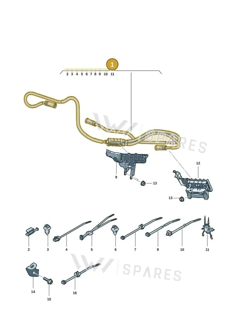 85H971725F — Audi Q6 e-tron (2023-2025) diagram f5s970100, position 1