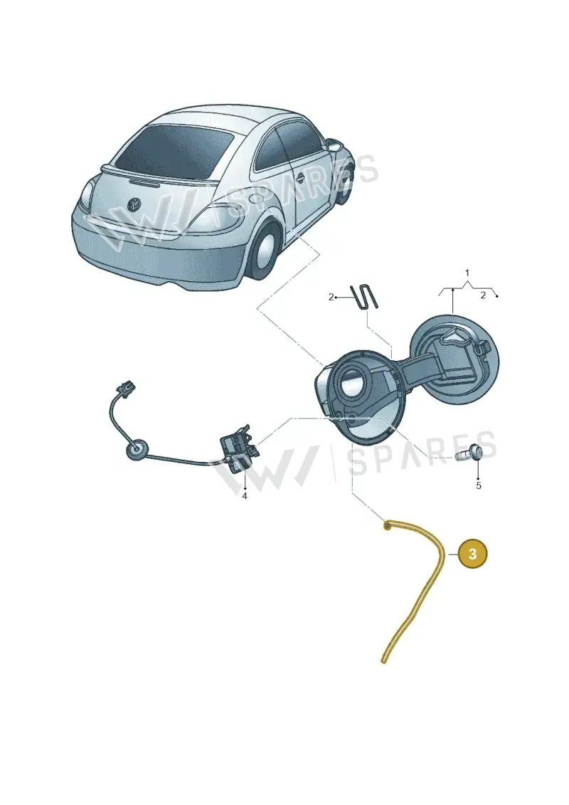 893809937 — Volkswagen Beetle (2016-2019) diagram 715809900, position 3