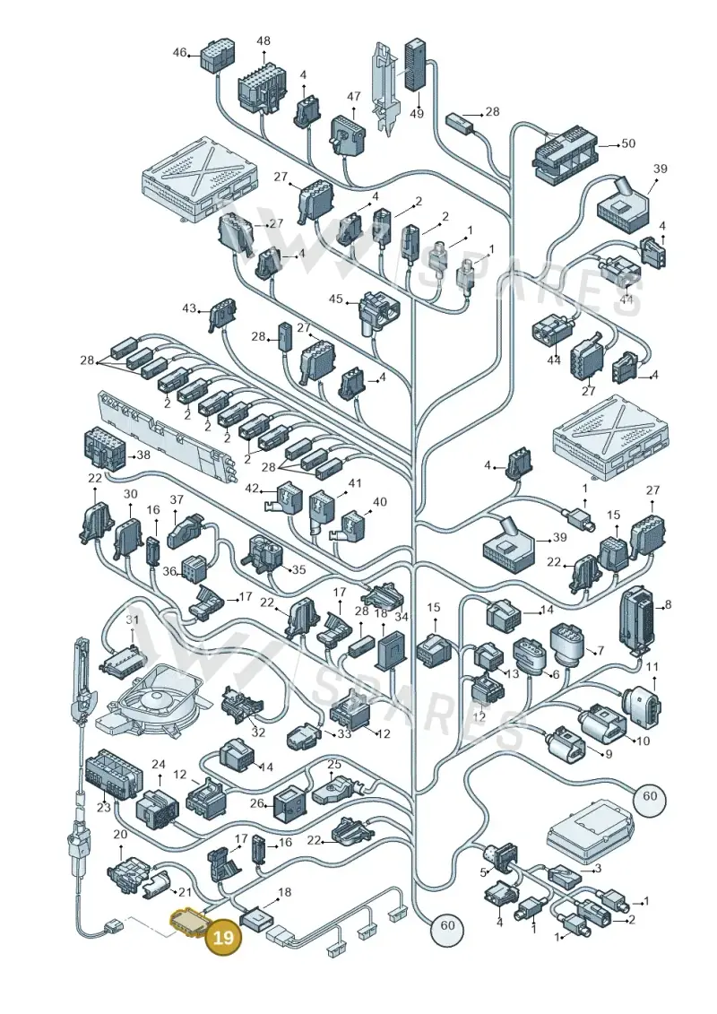 893971635 — Audi A8/S8/qu. lang    08> (2007-) diagram 291971830, position 19