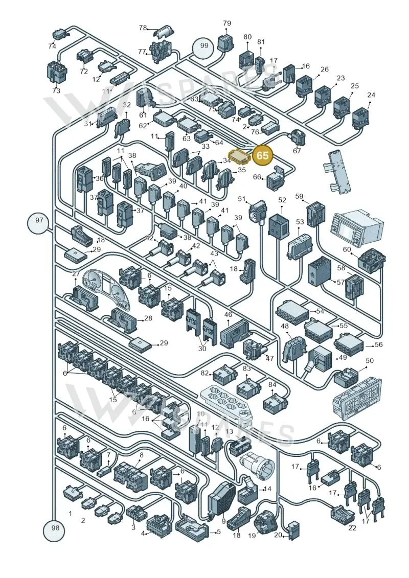 893971635 — Audi A4/S4/Av./qu.     05> (2005-) diagram 454971820, position 65