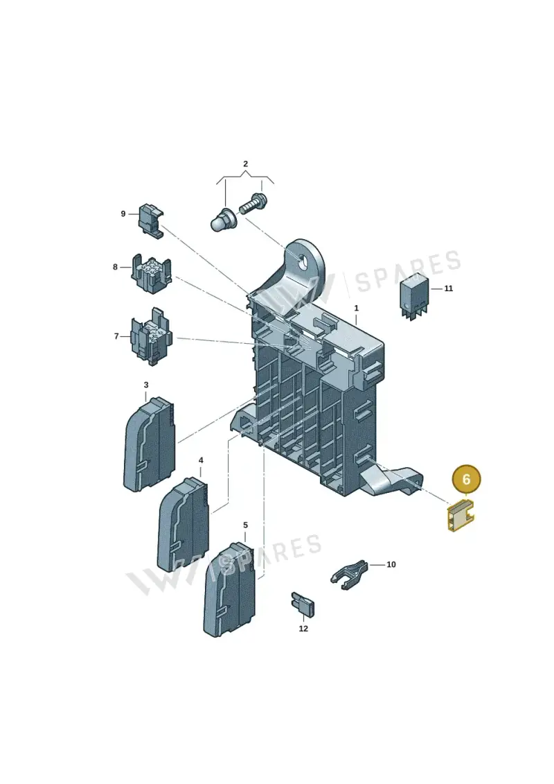 8A0937530 — Volkswagen ID.Buzz (2022-) diagram 15a937050, position 6