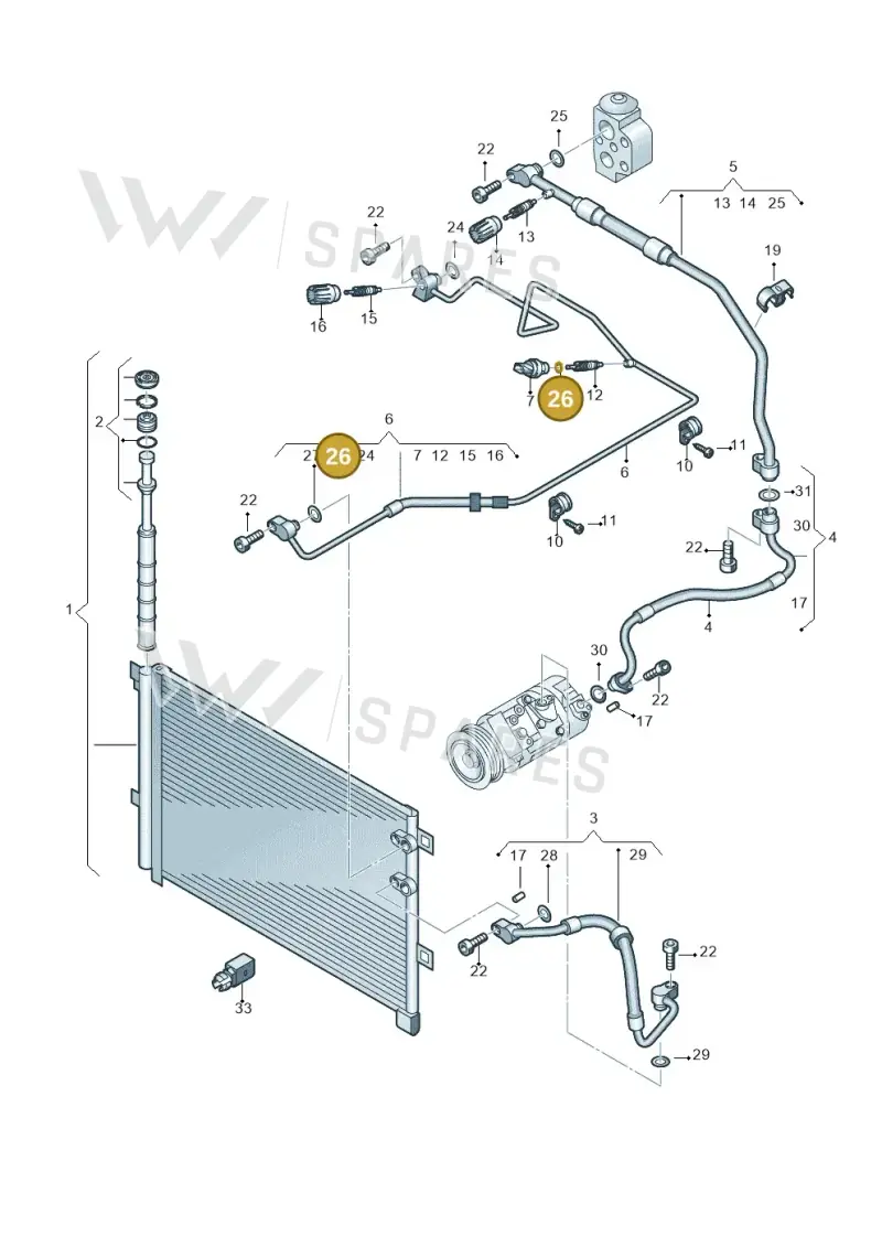 8E0260749 — Volkswagen Amarok twin cab (2022-) diagram 683820150, position 26