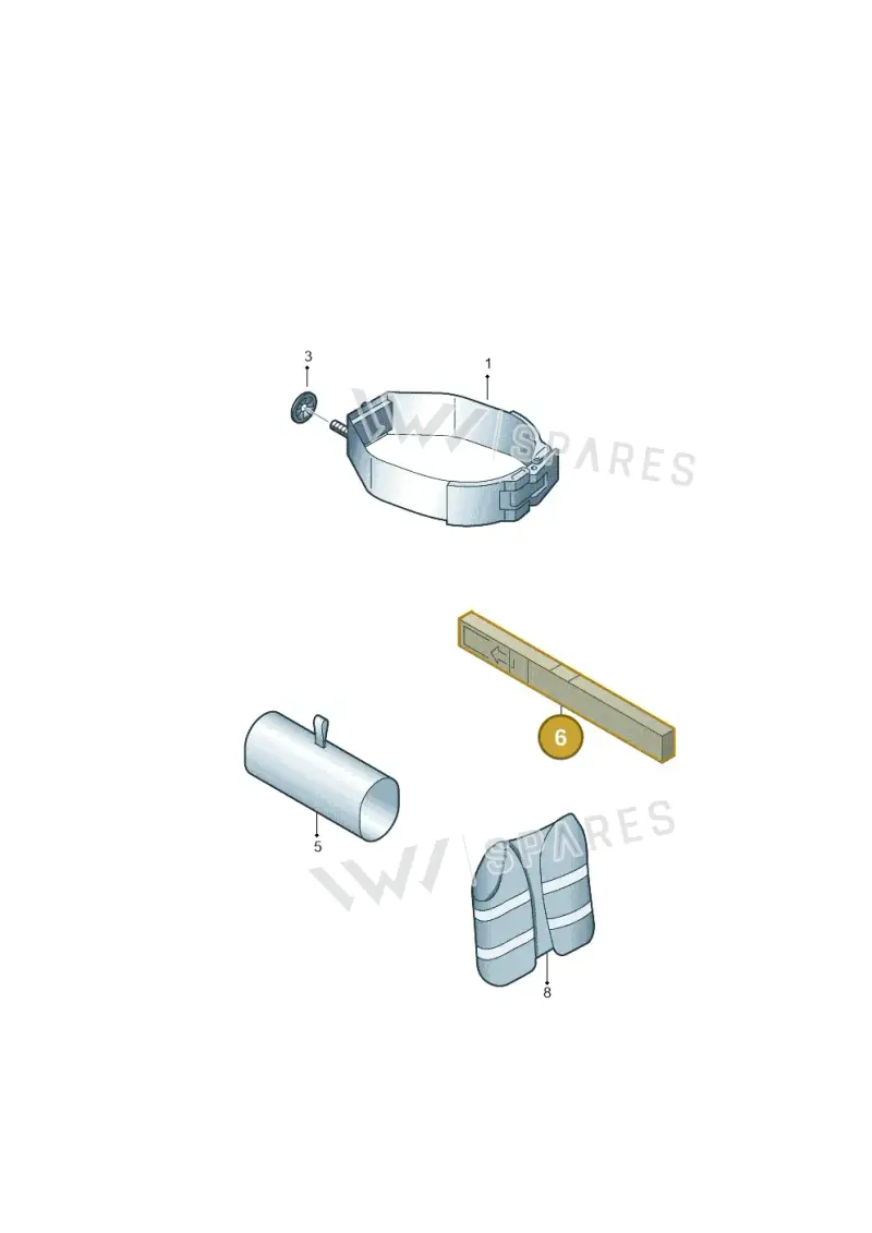 8K0860251B — Volkswagen Amarok twin cab (2022-) diagram 672860000, position 6