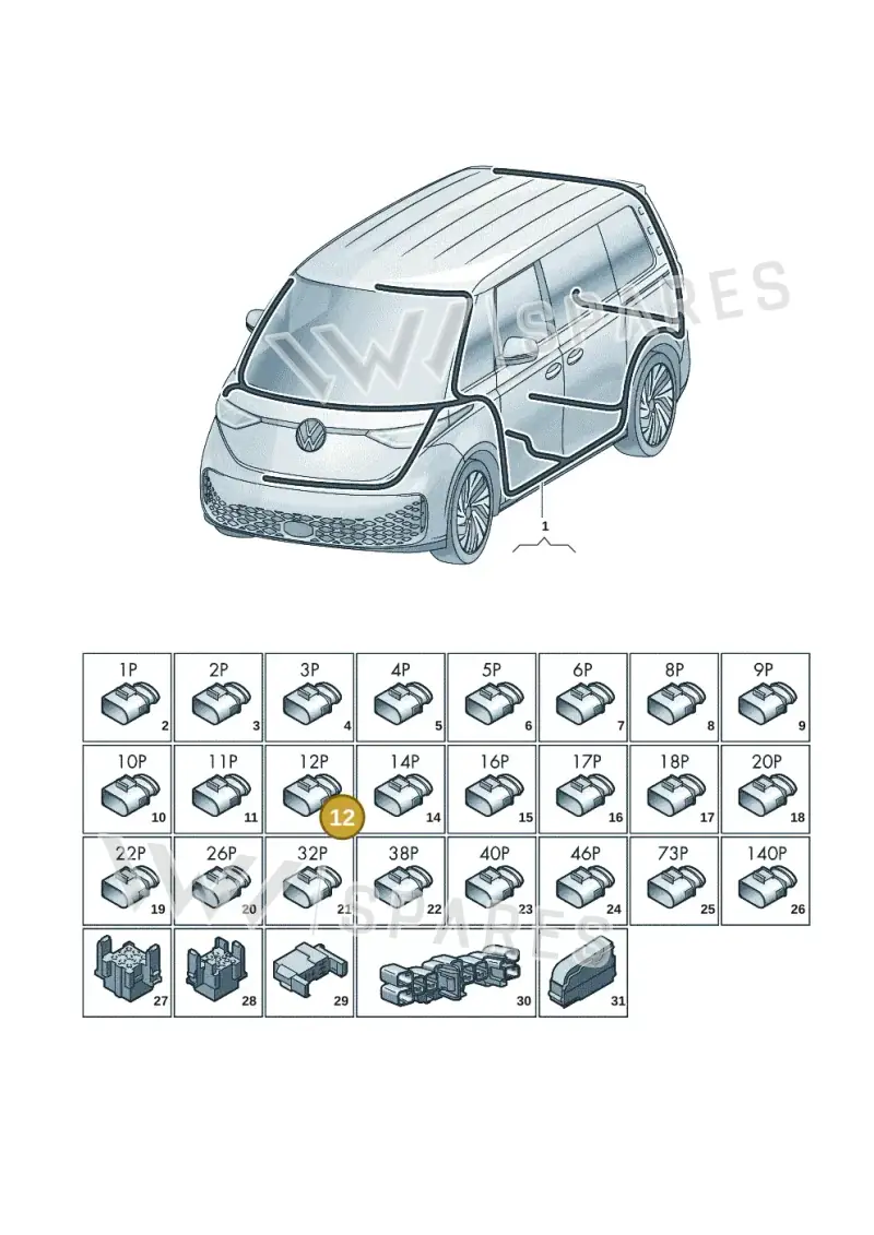 8X0035447B — Volkswagen ID.Buzz (2022-) diagram 15a972000, position 12
