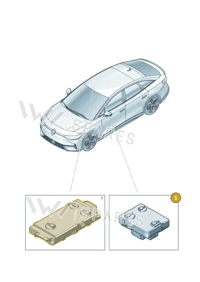 8Y1907594AC — Volkswagen Passat Pro (2024-) diagram 14b959000, position 1