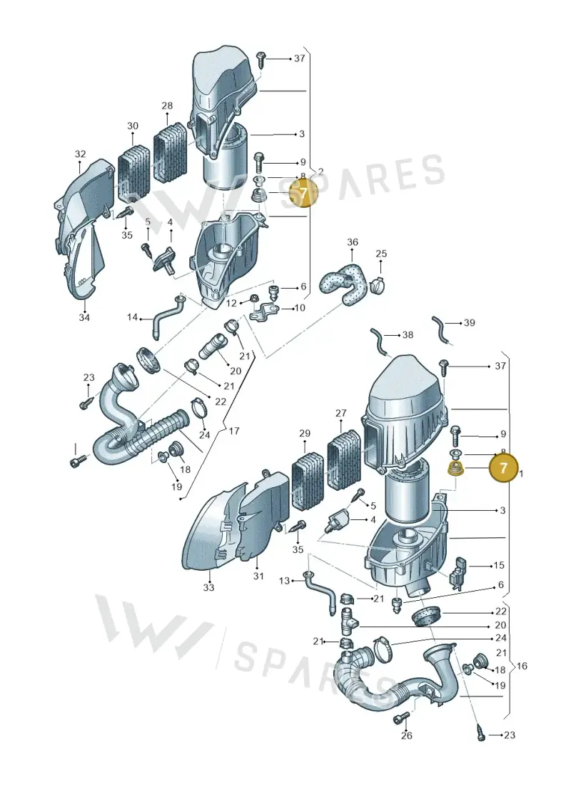 8Z0129669A — Audi A8/S8/qu. lang    08> (2007-) diagram 291129350, position 7