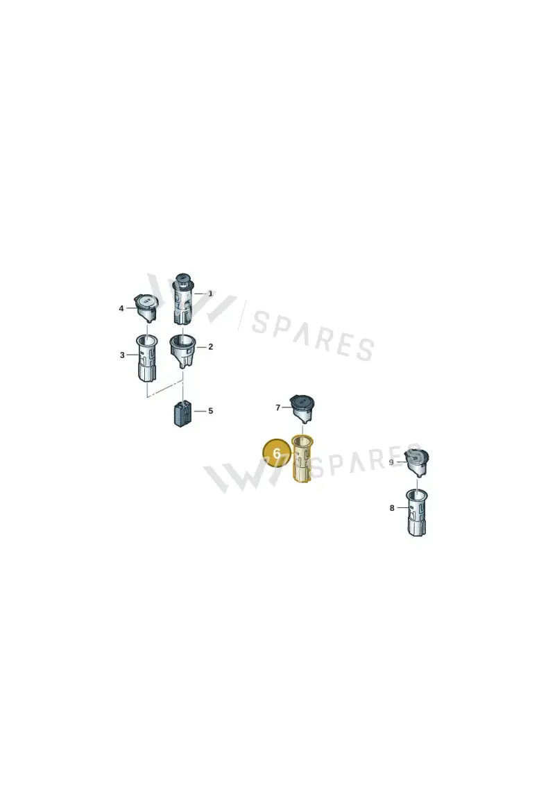 971919309A — Volkswagen Multivan (2021-) diagram 7t0919020, position 6